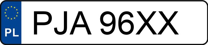 Numer rejestracyjny PJA 96XX posiada BMW 520 - PJA96XX Numer rejestracyjny PJA 96XX posiada BMW 520 - PJA96XX
