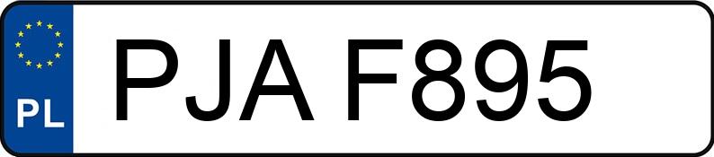 Numer rejestracyjny PJA F895 posiada OPEL CORSA - PJAF895