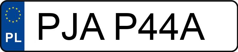 Numer rejestracyjny PJA P44A posiada KTM Naked Bike 1290 Super Duke R - PJAP44A
