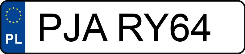 Numer rejestracyjny PJA RY64 posiada MERCEDES-BENZ 115 Vito CDI MR`03 E3 2.9t CDI - PJARY64
