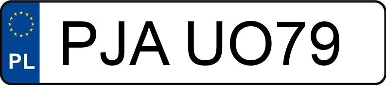 Numer rejestracyjny PJA UO79 posiada Fiat 126elx - PJAUO79