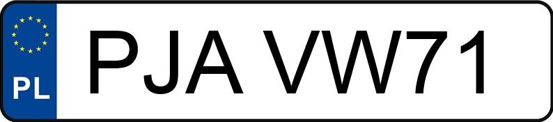 Numer rejestracyjny PJA VW71 posiada OPEL INSIGNIA - PJAVW71
