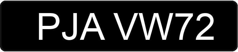 Numer rejestracyjny PJA VW72 posiada VOLKSWAGEN 1600 - PJAVW72