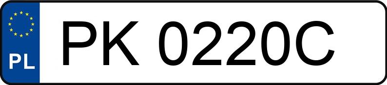 Numer rejestracyjny PK 0220C posiada OPEL CORSA - PK0220C Numer rejestracyjny PK 0220C posiada OPEL CORSA - PK0220C