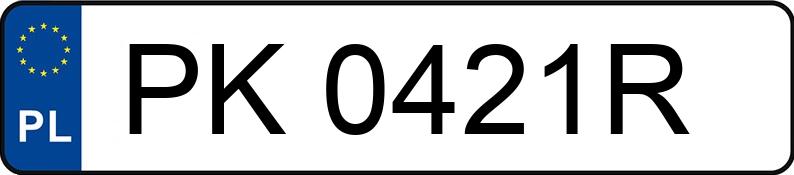 Numer rejestracyjny PK 0421R posiada BMW M3 COMPETITION M XDRIVE - PK0421R Numer rejestracyjny PK 0421R posiada BMW M3 COMPETITION M XDRIVE - PK0421R