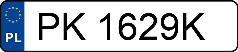 Numer rejestracyjny PK 1629K posiada AUDI A6 LIMOUSINE - PK1629K Numer rejestracyjny PK 1629K posiada AUDI A6 LIMOUSINE - PK1629K