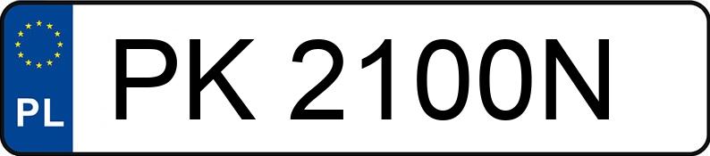 Numer rejestracyjny PK 2100N posiada RENAULT MEGANE SCENIC - PK2100N Numer rejestracyjny PK 2100N posiada RENAULT MEGANE SCENIC - PK2100N