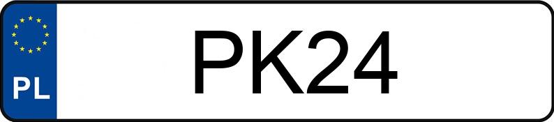 Numer rejestracyjny PK 24 posiada FORD F 150 - PK24 Numer rejestracyjny PK 24 posiada FORD F 150 - PK24