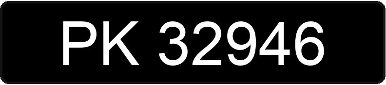 Numer rejestracyjny PK 32946 posiada BMW 318 - PK32946