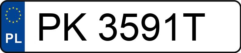 Numer rejestracyjny PK 3591T posiada AUDI A5 AVANT - PK3591T