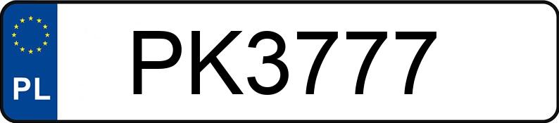 Numer rejestracyjny PK 3777 posiada BMW Cruisery od 600 ccm R 1200 C - PK3777