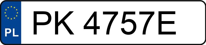 Numer rejestracyjny PK 4757E posiada PEUGEOT BOXER - PK4757E Numer rejestracyjny PK 4757E posiada PEUGEOT BOXER - PK4757E