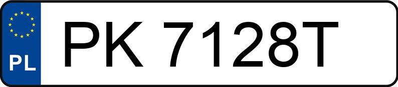 Numer rejestracyjny PK 7128T posiada MERCEDES-BENZ AMG C 43 - PK7128T