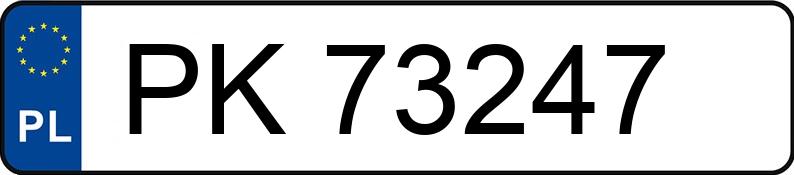 Numer rejestracyjny PK 73247 posiada RENAULT CLIO - PK73247 Numer rejestracyjny PK 73247 posiada RENAULT CLIO - PK73247