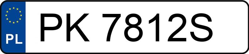 Numer rejestracyjny PK 7812S posiada SKODA OCTAVIA - PK7812S