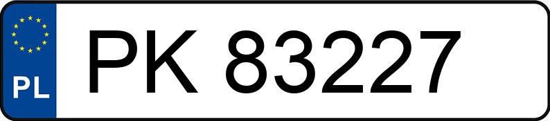 Numer rejestracyjny PK 83227 posiada PEUGEOT 207 1.6 HDI - PK83227