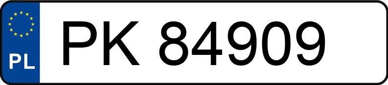 Numer rejestracyjny PK 84909 posiada SEAT - PK84909 Numer rejestracyjny PK 84909 posiada SEAT - PK84909