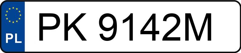 Numer rejestracyjny PK 9142M posiada MITSUBISHI GALANT - PK9142M Numer rejestracyjny PK 9142M posiada MITSUBISHI GALANT - PK9142M
