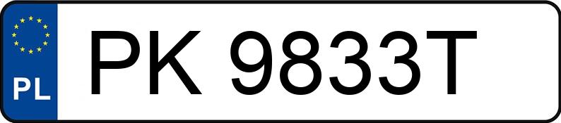 Numer rejestracyjny PK 9833T posiada RENAULT LAGUNA - PK9833T Numer rejestracyjny PK 9833T posiada RENAULT LAGUNA - PK9833T