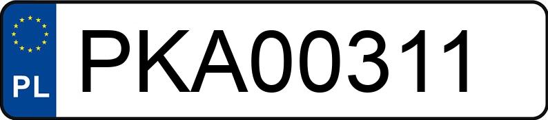 Numer rejestracyjny PKA 00311 posiada MERCEDES-BENZ E 220 d MR`16 E6 213 E 220 d MR`16 E6 213 - PKA00311