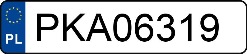Numer rejestracyjny PKA 06319 posiada BMW 114 Diesel MR`11 E5 F20/F21 114 Diesel MR`11 E5 F20/F21 - PKA06319