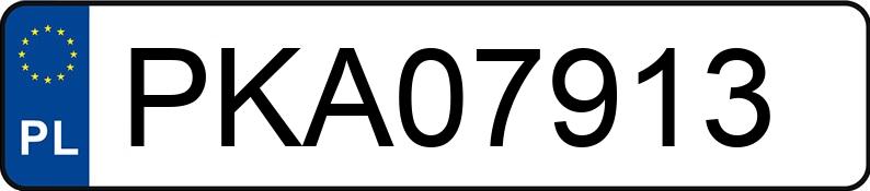 Numer rejestracyjny PKA 07913 posiada RENAULT T - PKA07913