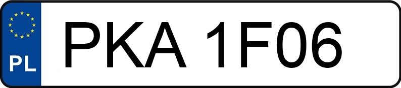 Реєстраційний номер PKA 1F06 має RENAULT Scenic RX4 1.9 DCI MR`00 E3 Scenic RX4 1.9 DCI MR`00 E3 - PKA1F06