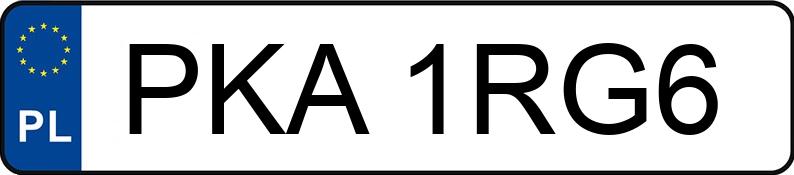 Numer rejestracyjny PKA 1RG6 posiada NISSAN Micra K12 1.2 MR`02 E3 ART - PKA1RG6