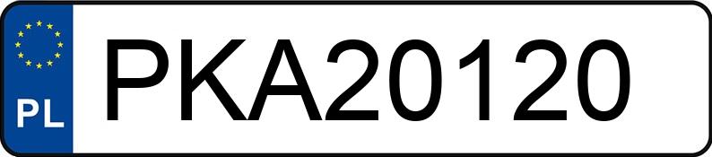 Numer rejestracyjny PKA 20120 posiada BMW 316i Kat. E36 316i Kat. E36 - PKA20120