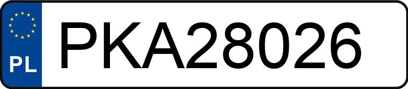 Numer rejestracyjny PKA 28026 posiada CITROEN C3 - PKA28026