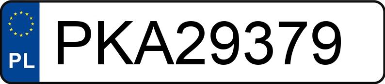 Numer rejestracyjny PKA 29379 posiada OPEL ASTRA GTC - PKA29379