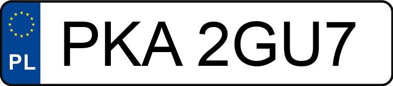 Numer rejestracyjny PKA 2GU7 posiada MERCEDES-BENZ E 220 CDI MR`02 E3 211 Classic - PKA2GU7