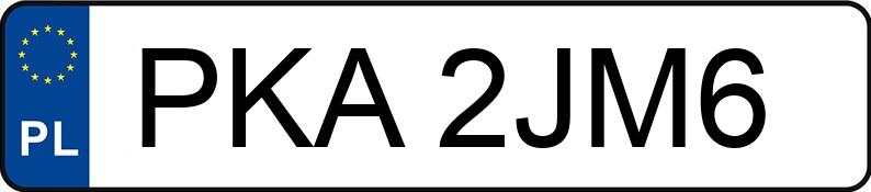 Numer rejestracyjny PKA 2JM6 posiada SKODA Octavia II 2.0 TDI MR`04 E4 Elegance DSG - PKA2JM6