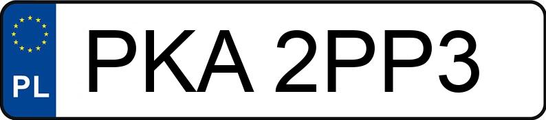 Numer rejestracyjny PKA 2PP3 posiada MASSEY FERGUSON MF 6270 - PKA2PP3 Numer rejestracyjny PKA 2PP3 posiada MASSEY FERGUSON MF 6270 - PKA2PP3
