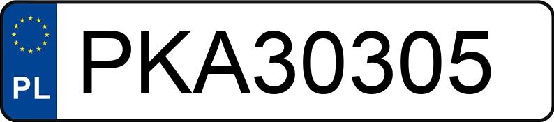 Numer rejestracyjny PKA 30305 posiada BMW 435 - PKA30305 Numer rejestracyjny PKA 30305 posiada BMW 435 - PKA30305