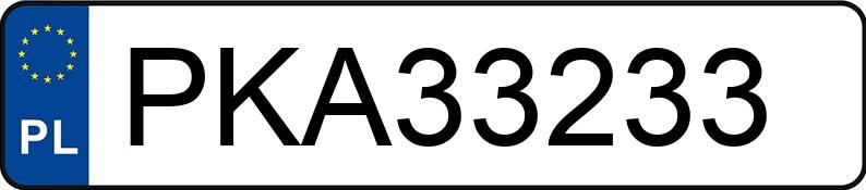 Il numero di registrazione PKA 33233 ha FIAT Doblo Cargo 1.6 M-jet MR`10 E5 2.4t SX - PKA33233