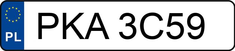 Numer rejestracyjny PKA 3C59 posiada HYUNDAI Coupe Kat. MR`02 E3 GLS - PKA3C59 Numer rejestracyjny PKA 3C59 posiada HYUNDAI Coupe Kat. MR`02 E3 GLS - PKA3C59