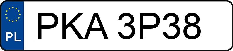 Numer rejestracyjny PKA 3P38 posiada JAGUAR XJ8 4.0 (X308) Sovereign - PKA3P38