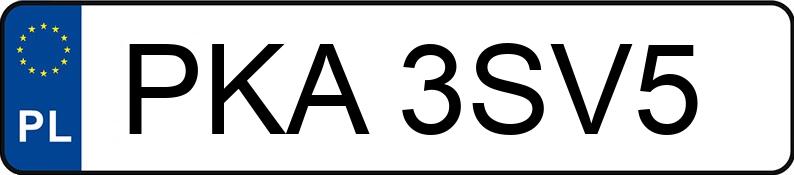 Numer rejestracyjny PKA 3SV5 posiada SIAMOTO Skutery do 50 ccm Birde 50 - PKA3SV5