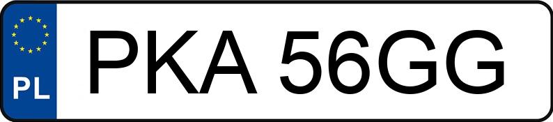 Numer rejestracyjny PKA 56GG posiada JELCZ 422 16.0t 422 D - PKA56GG