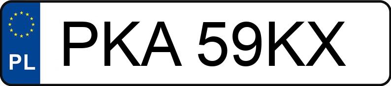 Le numéro d’enregistrement PKA 59KX a TOYOTA Corolla Sedan Kat. XLi - PKA59KX Le numéro d’enregistrement PKA 59KX a TOYOTA Corolla Sedan Kat. XLi - PKA59KX