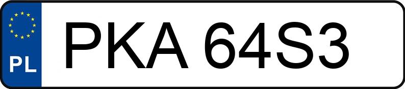 Numer rejestracyjny PKA 64S3 posiada DERBI Motorowery Senda R X-Race - PKA64S3 Numer rejestracyjny PKA 64S3 posiada DERBI Motorowery Senda R X-Race - PKA64S3