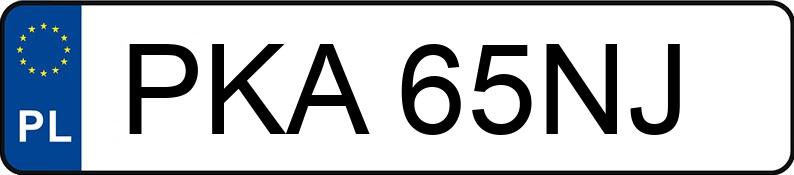 Numer rejestracyjny PKA 65NJ posiada OPEL ASTRA - PKA65NJ