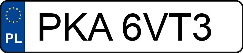 Numer rejestracyjny PKA 6VT3 posiada BMW 318 TDS Kat. E36 318 TDS Kat. E36 - PKA6VT3
