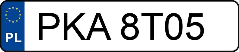 Numer rejestracyjny PKA 8T05 posiada VOLKSWAGEN Golf II 1.3 Kat. GL - PKA8T05 Numer rejestracyjny PKA 8T05 posiada VOLKSWAGEN Golf II 1.3 Kat. GL - PKA8T05