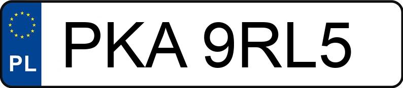 Numer rejestracyjny PKA 9RL5 posiada OPEL ASTRA - PKA9RL5