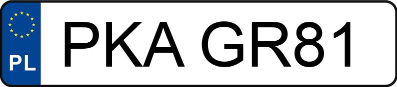 Numer rejestracyjny PKA GR81 posiada VOLKSWAGEN POLO - PKAGR81
