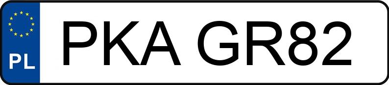Numer rejestracyjny PKA GR82 posiada FIAT DOBLO - PKAGR82 Numer rejestracyjny PKA GR82 posiada FIAT DOBLO - PKAGR82