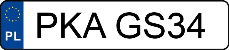 Numer rejestracyjny PKA GS34 posiada FIAT Punto II 1.2 Kat. GO! - PKAGS34 Numer rejestracyjny PKA GS34 posiada FIAT Punto II 1.2 Kat. GO! - PKAGS34
