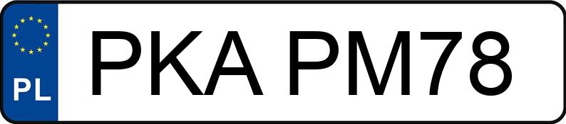 Numer rejestracyjny PKA PM78 posiada HYUNDAI GETZ - PKAPM78